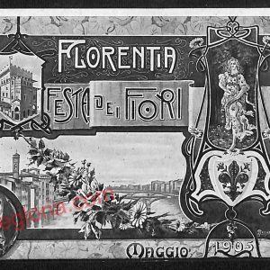 ae7431 - CARTOLINA D'EPOCA - Firenze Città - Feste dei Fiore