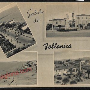 ag2243 - CARTOLINA D'EPOCA - Grosseto Provincia - Follonica