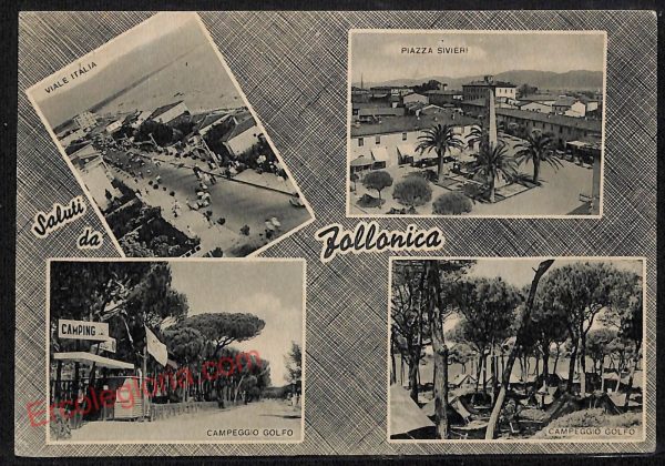 ag2244 - CARTOLINA D'EPOCA - Grosseto Provincia - Follonica