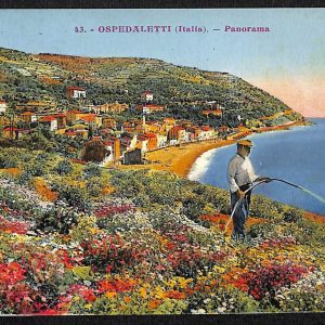ag4734 - CARTOLINA D'EPOCA - Imperia Provincia - Ospedaletti