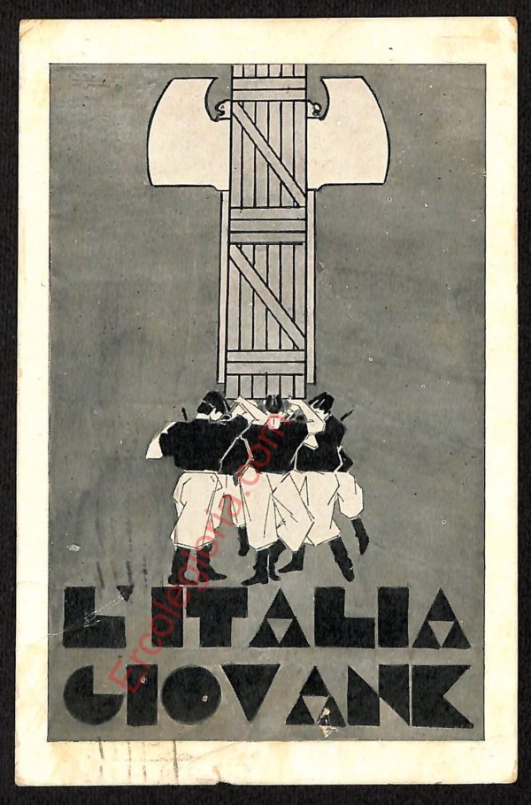 ae2603 - CARTOLINA  D'EPOCA - Bologna Città - '' L'Italia Giovane''