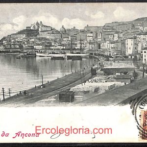 ad9587 - CARTOLINA D'EPOCA - Ancona Città - Panorama