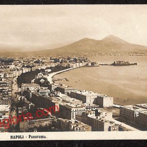 ah3476 - CARTOLINA D'EPOCA - Napoli Citta - Panorama