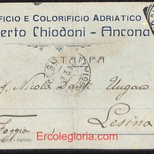 ad9590 - CARTOLINA D'EPOCA - Ancona Città - 1917