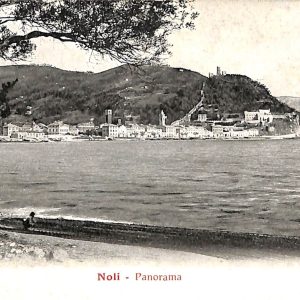 ab7636 -  CARTOLINA  D'EPOCA - Savona Provincia - NOLI.