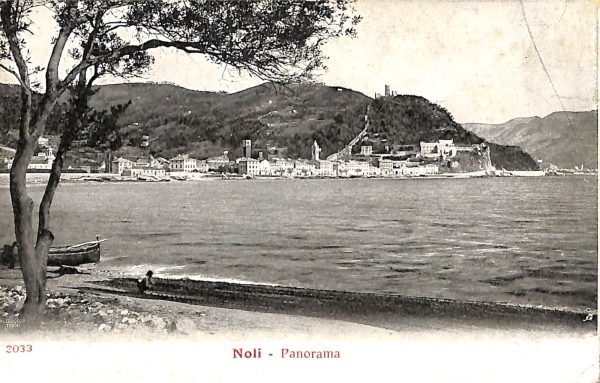 ab7636 -  CARTOLINA  D'EPOCA - Savona Provincia - NOLI.