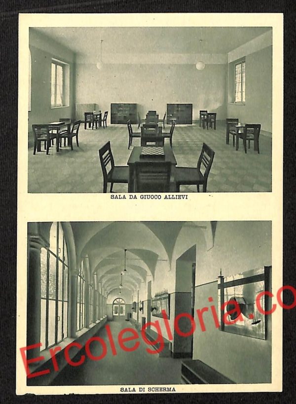 ah5924 - CARTOLINA  D'EPOCA - Pavia - Scuola Allievi di Complemento de Genio