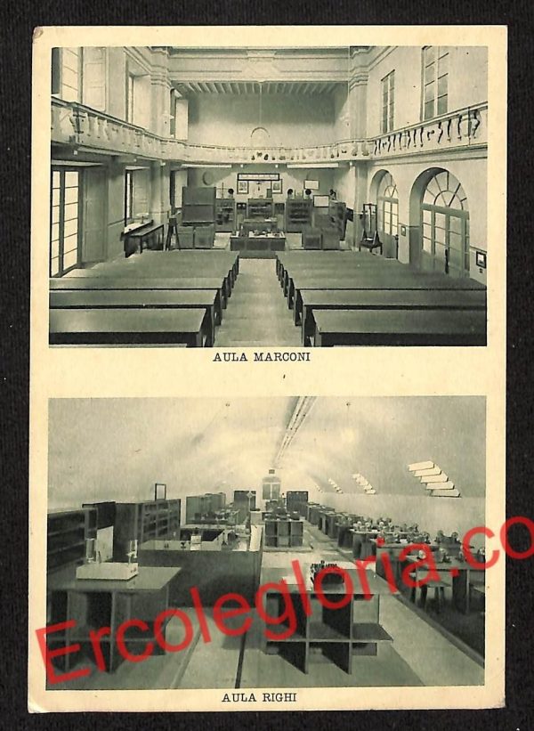 ah5926 - CARTOLINA  D'EPOCA - Pavia - Scuola Allievi di Complemento de Genio