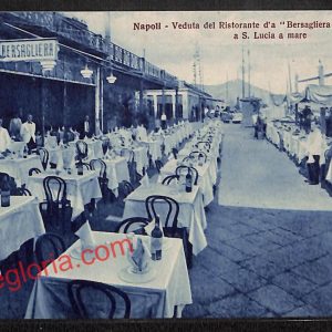 ah3508 - CARTOLINA D'EPOCA - Napoli Citta - Ristorante ''Bersagliera''