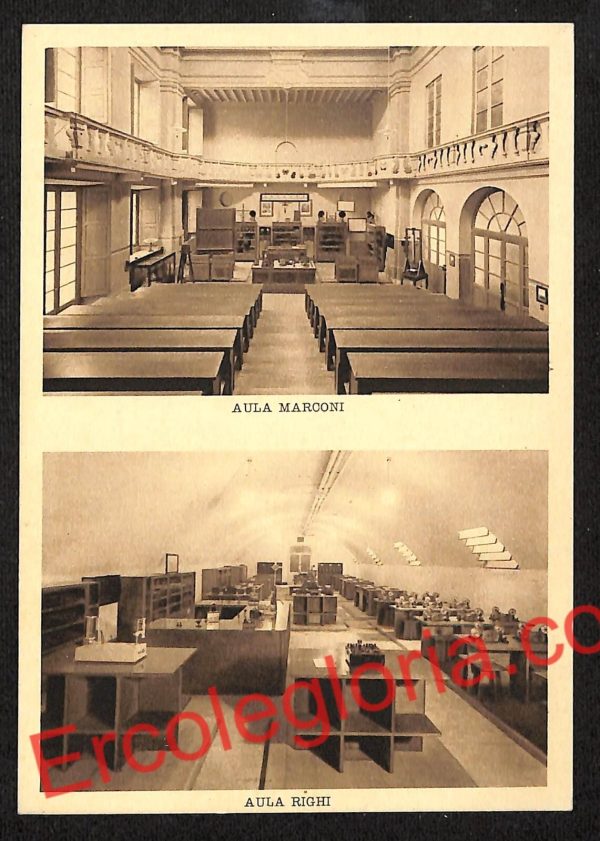 ah5929 - CARTOLINA  D'EPOCA - Pavia - Scuola Allievi di Complemento de Genio