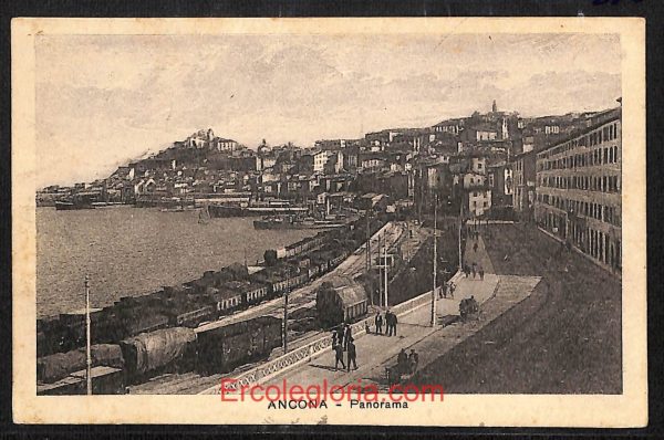 ad9656 - CARTOLINA D'EPOCA - Ancona Città - Panorama