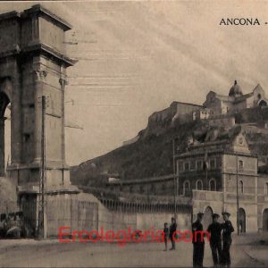 ad9657 - CARTOLINA D'EPOCA - Ancona Città - Arco Traiano  1929