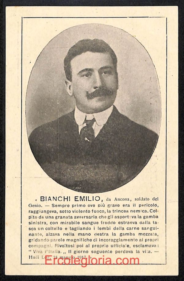 ad9658 - CARTOLINA D'EPOCA - Ancona Città - Bianchi Emilio