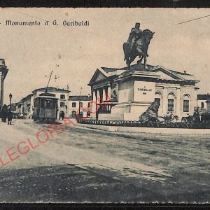ae4111 - CARTOLINA  D'EPOCA - Brescia Città - Monumento a G. Garibaldi