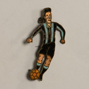 NA0267 - Italia Spilla Calciatore Metallo E Smalto