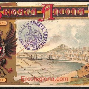ad9660 - CARTOLINA D'EPOCA - Ancona Città - BRIGATA ANCONA