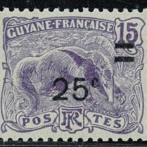 P3944 - GUYANE FRANÇAISE YVERT 97 c MNH