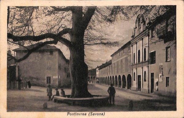 ab7647 -  CARTOLINA  D'EPOCA - Savona Provincia - PONTINVREA  1933
