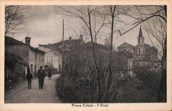 ab7649 -  CARTOLINA  D'EPOCA - Savona Provincia - PIANA CRIXIA