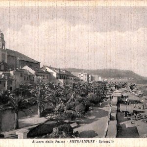 ab7651 -  CARTOLINA  D'EPOCA - Savona Provincia - PIETRALIGURE