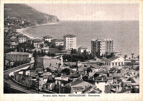 ab7652 -  CARTOLINA  D'EPOCA - Savona Provincia - PIETRALIGURE