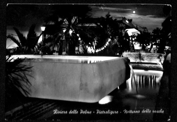 ab7655 -  CARTOLINA  D'EPOCA - Savona Provincia - PIETRALIGURE  1966