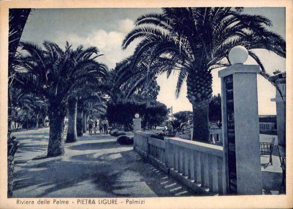ab7661 -  CARTOLINA  D'EPOCA - Savona Provincia - PIETRA LIGURE