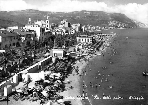 ab7670 -  CARTOLINA  D'EPOCA - Savona Provincia - PIETRA LIGURE  1967
