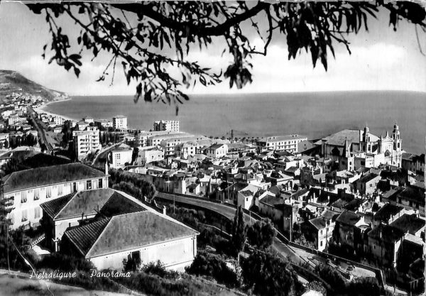 ab7673 -  CARTOLINA  D'EPOCA - Savona Provincia - PIETRALIGURE  1961