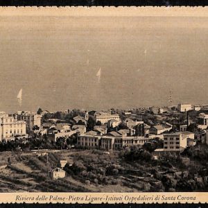 ab7678 -  CARTOLINA  D'EPOCA - Savona Provincia - PIETRA LIGURE