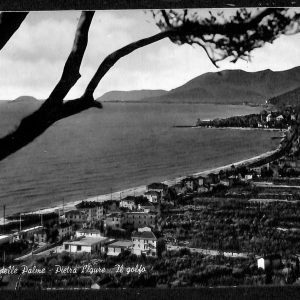 ab7679 -  CARTOLINA  D'EPOCA - Savona Provincia - PIETRA LIGURE  1957
