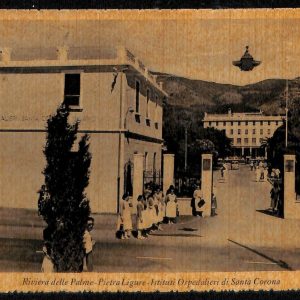 ab7687 -  CARTOLINA  D'EPOCA - Savona Provincia - PIETRA LIGURE