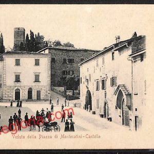 ah8534 - CARTOLINA D'EPOCA - Pistoia Provincia - Montecatini