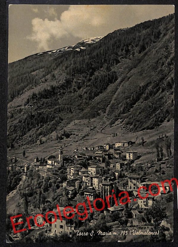 ai7251 - CARTOLINA D' EPOCA - Sondrio Provincia - Torre di Santa Maria