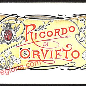 ai7832 - CARTONCINO D' EPOCA - Terni Provincia - Orvieto