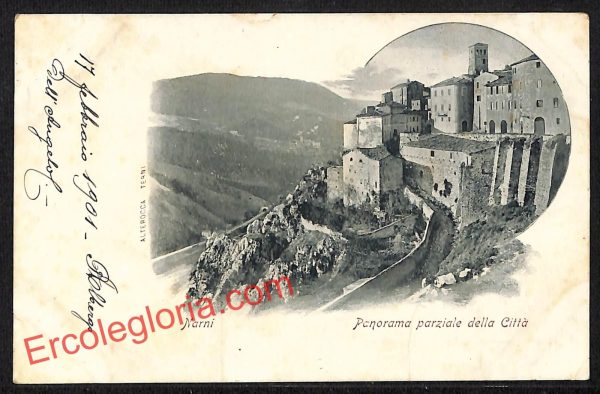 ai7847 - CARTOLINA D' EPOCA - Terni Provincia - Narni