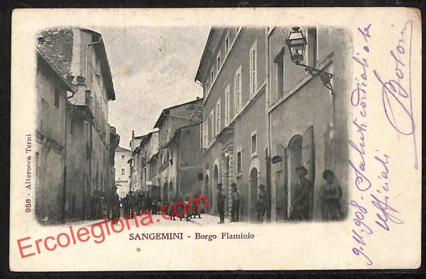 ai7855 - CARTOLINA D' EPOCA - Terni Provincia - San Gemini