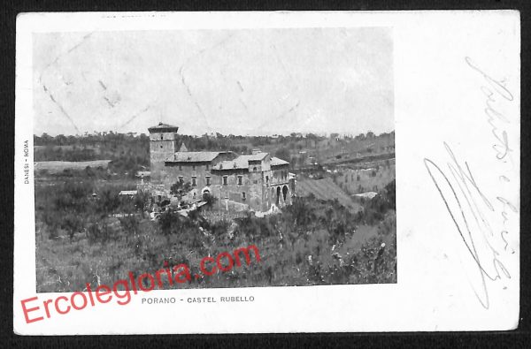 ai7862 - CARTOLINA D' EPOCA - Terni Provincia - Porano