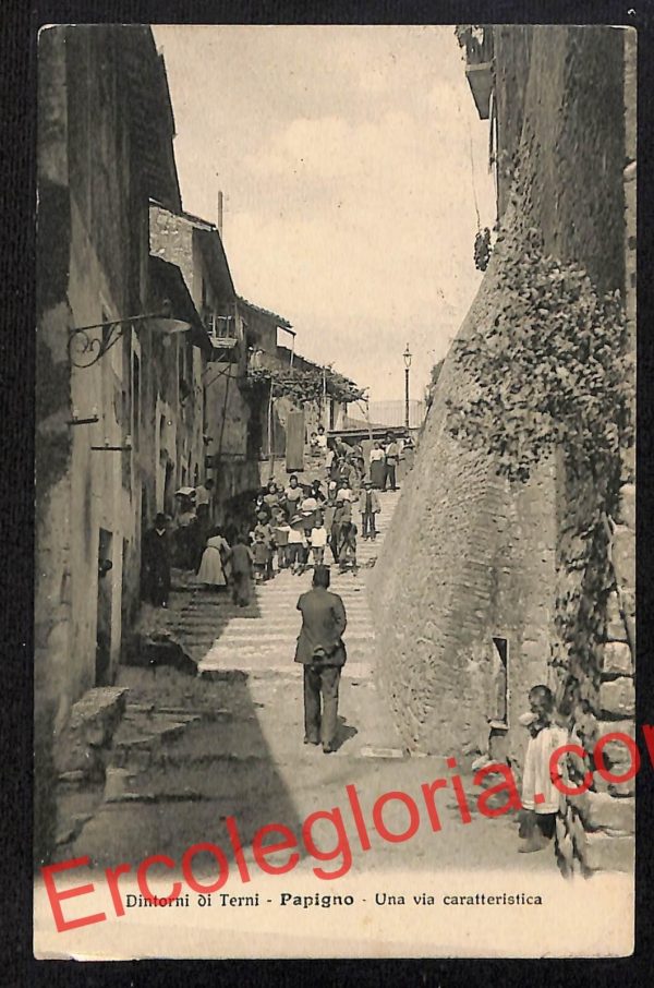 ai7866 - CARTOLINA D' EPOCA - Terni Provincia - Papigno