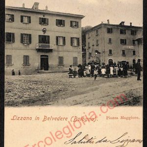 ae2711 - CARTOLINA  D'EPOCA - Bologna Provincia - Lizzano in Belvedere