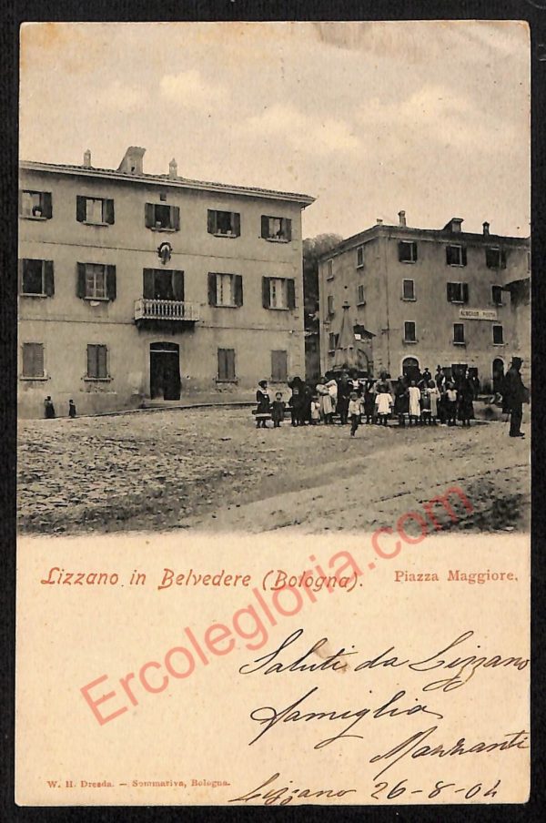 ae2711 - CARTOLINA  D'EPOCA - Bologna Provincia - Lizzano in Belvedere