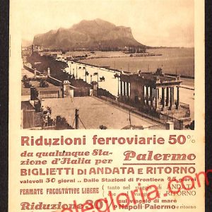 ah5006 - CARTOLINA D'EPOCA - Palermo Città