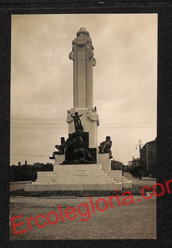 ah7328 - CARTOLINA D'EPOCA - Piacenza Città - Monumento al Pontiere