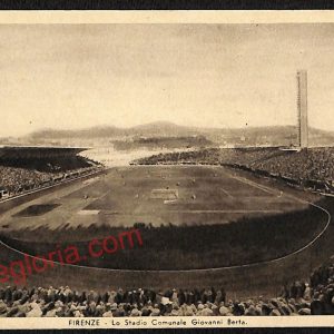 ae7437 - CARTOLINA D'EPOCA - Firenze - Lo Stadio Comunale Giovanni Berta