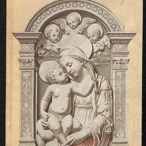 ae6352 - CARTOLINA D'EPOCA  Firenze Città - La Madonna col bambino Gesù