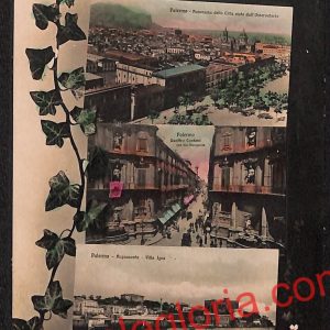 ah5012 - CARTOLINA D'EPOCA - Palermo Città - Panorama