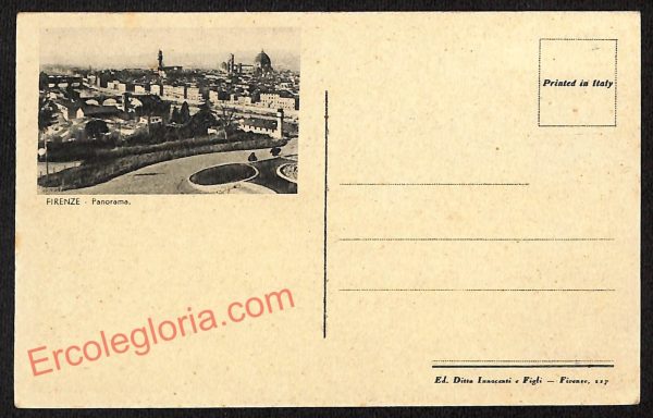 ae7437 - CARTOLINA D'EPOCA - Firenze - Lo Stadio Comunale Giovanni Berta - immagine 2