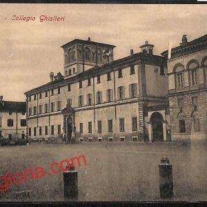 ah5852 - CARTOLINA  D'EPOCA - Pavia Città - Collegio Ghislieri