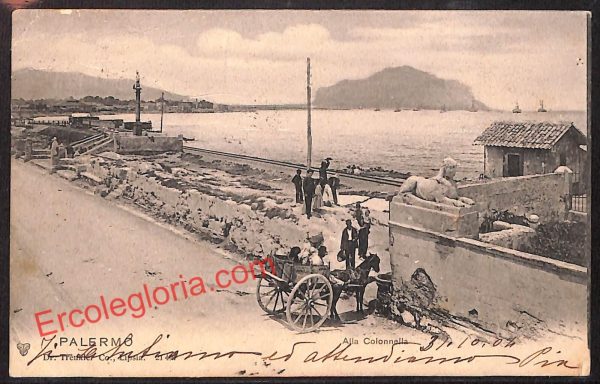 ah5023 - CARTOLINA D'EPOCA - Palermo Città
