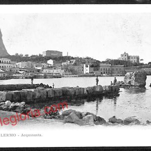 ah5025 - CARTOLINA D'EPOCA - Palermo Città - Acquasanta